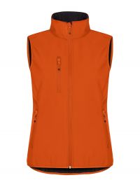 Damen Classic Weste Orange